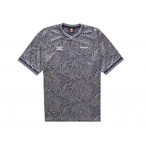 Оригинальный шмот Supreme Umbro Jacquard Animal Print Soccer Jersey Navy - 70см