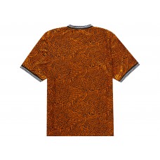 Supreme Umbro Jacquard Animal Print Soccer Jersey Orange