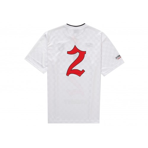 Оригинальный шмот Supreme Umbro Soccer Jersey White - 70см