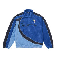 Supreme Umbro Velour Track Jacket Blue