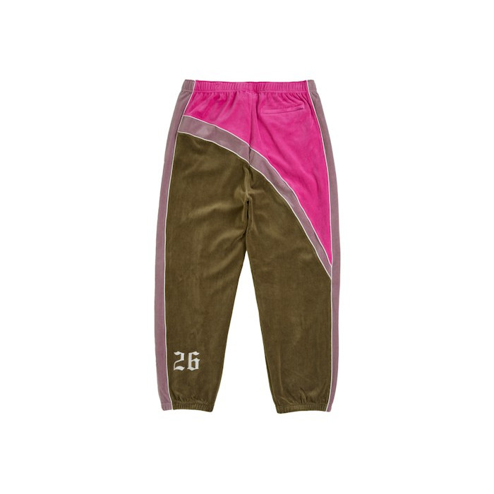 Спортивные штаны Supreme Umbro Velour Track Pant Olive Спортивные штаны Supreme Umbro Velour Track Pant Olive