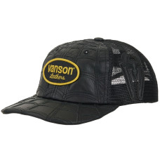 Supreme Vanson Leathers Spider-Man Mesh Back 6-Panel Hat Black