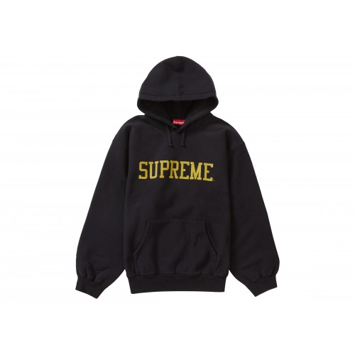 Оригинальный шмот Supreme Varsity Hooded Sweatshirt Black