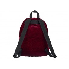Supreme Velvet Backpack Red Leopard