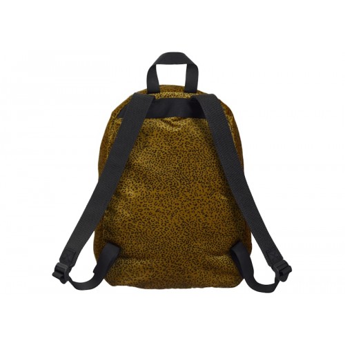 Supreme Velvet Backpack Tan Leopard