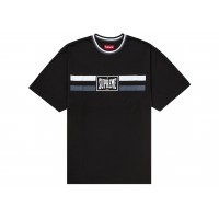 Supreme Warm Up Stripe S/S Top Black