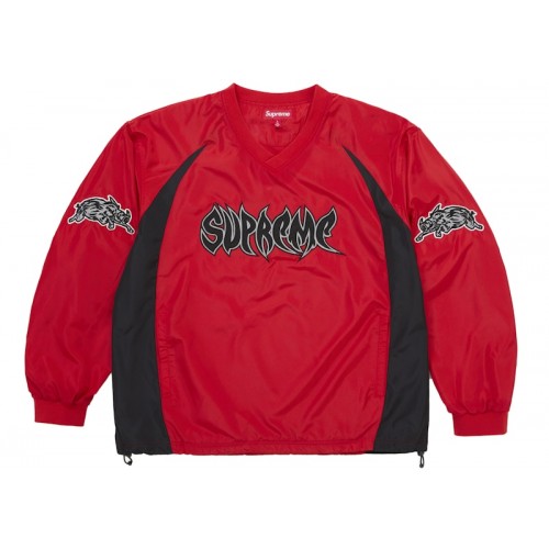 Supreme Warthog Warm Up Pullover Red
