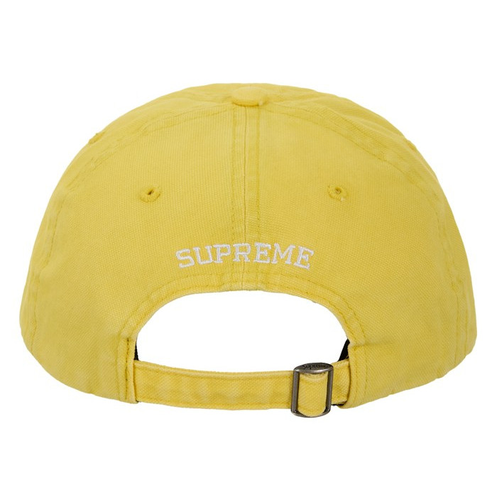 Кепка Supreme Washed Canvas S Logo 6-Panel Hat (FW26) Yellow Кепка Supreme Washed Canvas S Logo 6-Panel Hat (FW26) Yellow