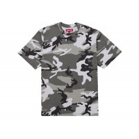 Supreme Washed S/S Top Snow Camo