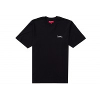 Supreme Washed Tag S/S Top Black