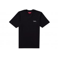 Supreme Washed Tag S/S Top Black