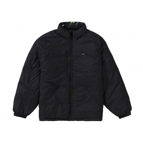 Supreme Watches Reversible Puffy Jacket Black