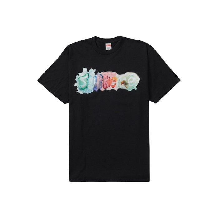Оригинальный шмот Supreme Watercolor Tee Black