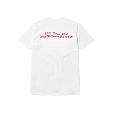Supreme West Hollywood Box Logo Tee White