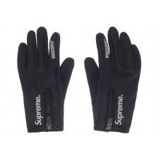 Supreme WINDSTOPPER Zip Gloves (FW25) Black