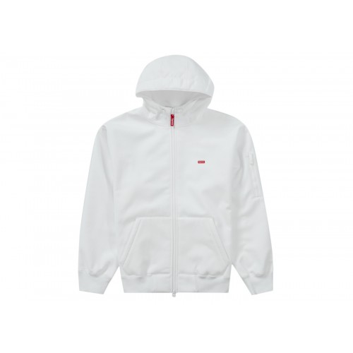 Оригинальный шмот Supreme WINDSTOPPER Zip Up Hooded Sweatshirt (FW23) White