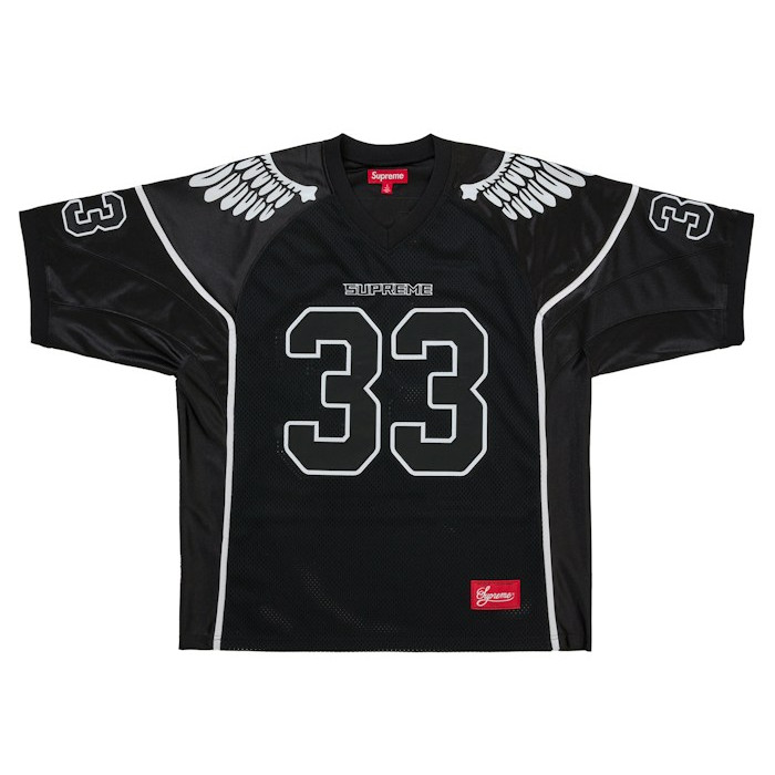 Джерси Supreme Wings Football Jersey Black Джерси Supreme Wings Football Jersey Black