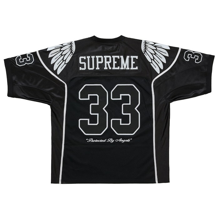 Джерси Supreme Wings Football Jersey Black Джерси Supreme Wings Football Jersey Black