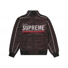 Supreme World Famous Jacquard Track Jacket Black