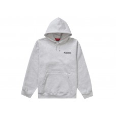 Supreme Worldwide Hooded Sweatshirt Ash Grey