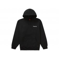 Supreme Worldwide Hooded Sweatshirt Black