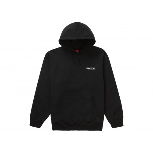 Оригинальный шмот Supreme Worldwide Hooded Sweatshirt Black - 70см