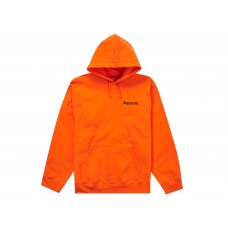 Supreme Worldwide Hooded Sweatshirt Dark Orange