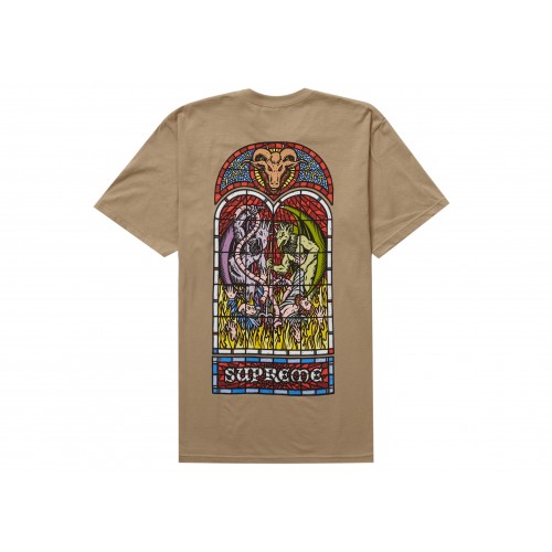Оригинальный шмот Supreme Worship Tee Khaki