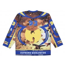 Supreme Wu-Tang Clan Hockey Jersey Blue