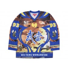Supreme Wu-Tang Clan Hockey Jersey Blue