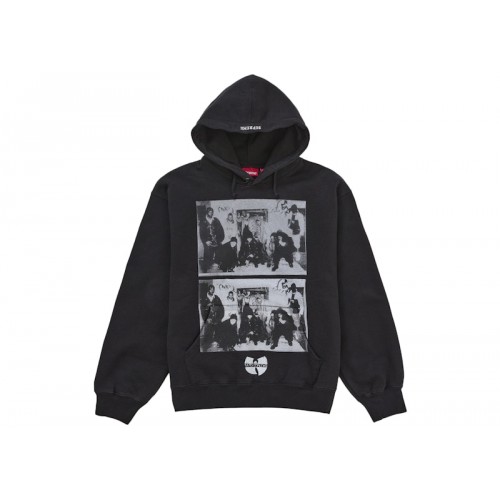 Supreme Wu-Tang Clan Hooded Sweatshirt Black