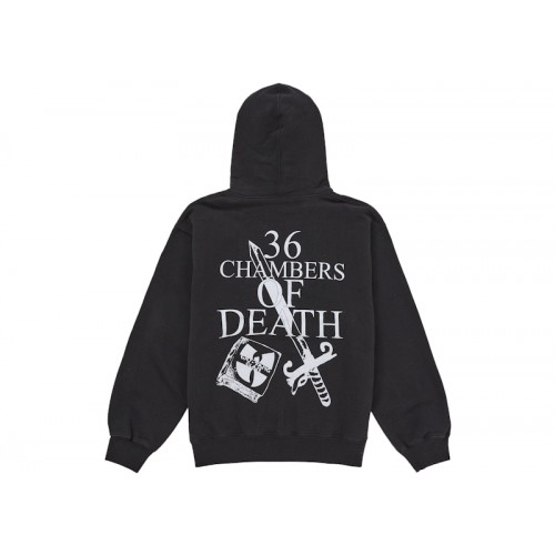 Supreme Wu-Tang Clan Hooded Sweatshirt Black