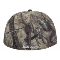 Supreme x New Era Breast Cancer Awareness Box Logo Fitted Hat Woodland Camo