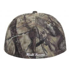 Supreme x New Era Breast Cancer Awareness Box Logo Fitted Hat Woodland Camo