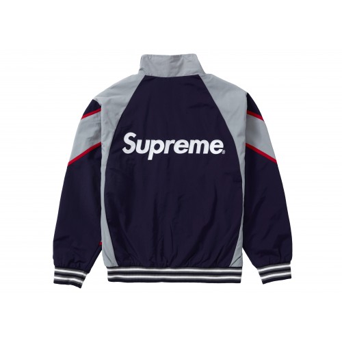 Оригинальный шмот Supreme x New York Yankees Track Jacket Navy - 70см