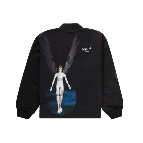 Оригинальный шмот Supreme Yohji Yamamoto TEKKEN Nylon Bomber Jacket Black - 70см