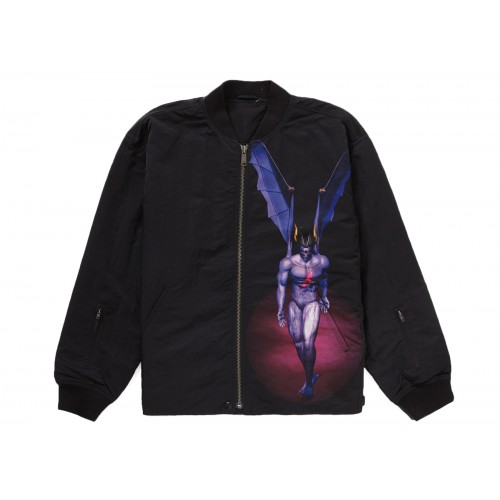 Оригинальный шмот Supreme Yohji Yamamoto TEKKEN Nylon Bomber Jacket Black - 70см