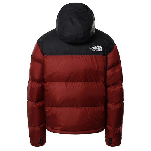 The North Face 1996 Retro Nuptse 700 Fill Packable Jacket Brick House Red