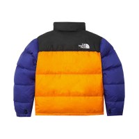 The North Face 1996 Retro Nuptse 700 Fill Packable Jacket Cone Orange/Lapis Blue/Ponderosa Green