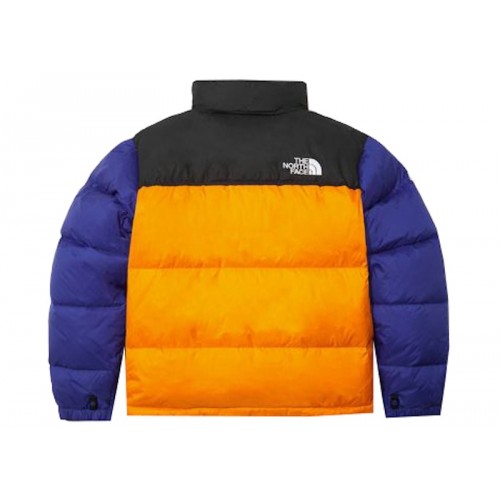 The North Face 1996 Retro Nuptse 700 Fill Packable Jacket Cone Orange/Lapis Blue/Ponderosa Green