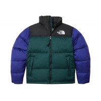The North Face 1996 Retro Nuptse 700 Fill Packable Jacket Cone Orange/Lapis Blue/Ponderosa Green