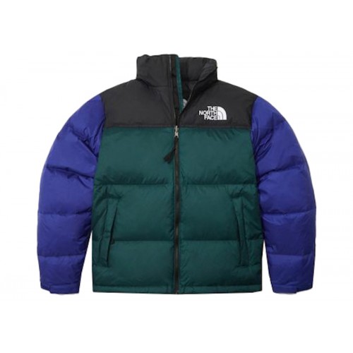 The North Face 1996 Retro Nuptse 700 Fill Packable Jacket Cone Orange/Lapis Blue/Ponderosa Green