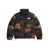 The North Face 1996 Retro Nuptse 700 Fill Packable Jacket TNF Black Block Camo Print/TNF Black