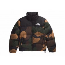 The North Face 1996 Retro Nuptse 700 Fill Packable Jacket TNF Black Block Camo Print/TNF Black