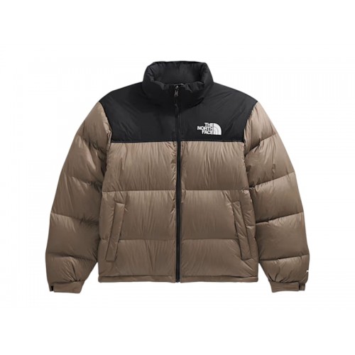 The North Face 1996 Retro Nuptse Jacket Mocha Brown/TNF Black