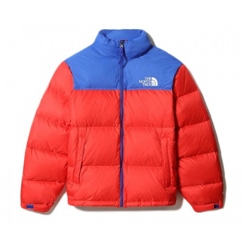 The North Face 1996 Retro Nuptse Packable Jacket Horizon Red/TNF Blue