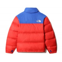 The North Face 1996 Retro Nuptse Packable Jacket Horizon Red/TNF Blue