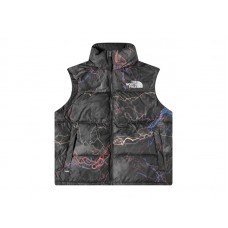 The North Face 1996 Retro Nuptse Vest Black/Glow Print