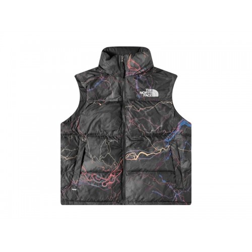 The North Face 1996 Retro Nuptse Vest Black/Glow Print