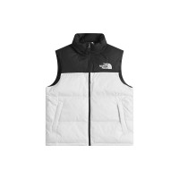 The North Face 1996 Retro Nuptse Vest White Dune/TNF Black